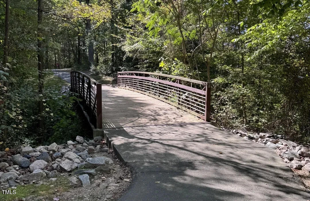 320 Everly Mist Way Wake Forest, NC 27587 - Photo 28 of 34 a view of street with wooden stairs