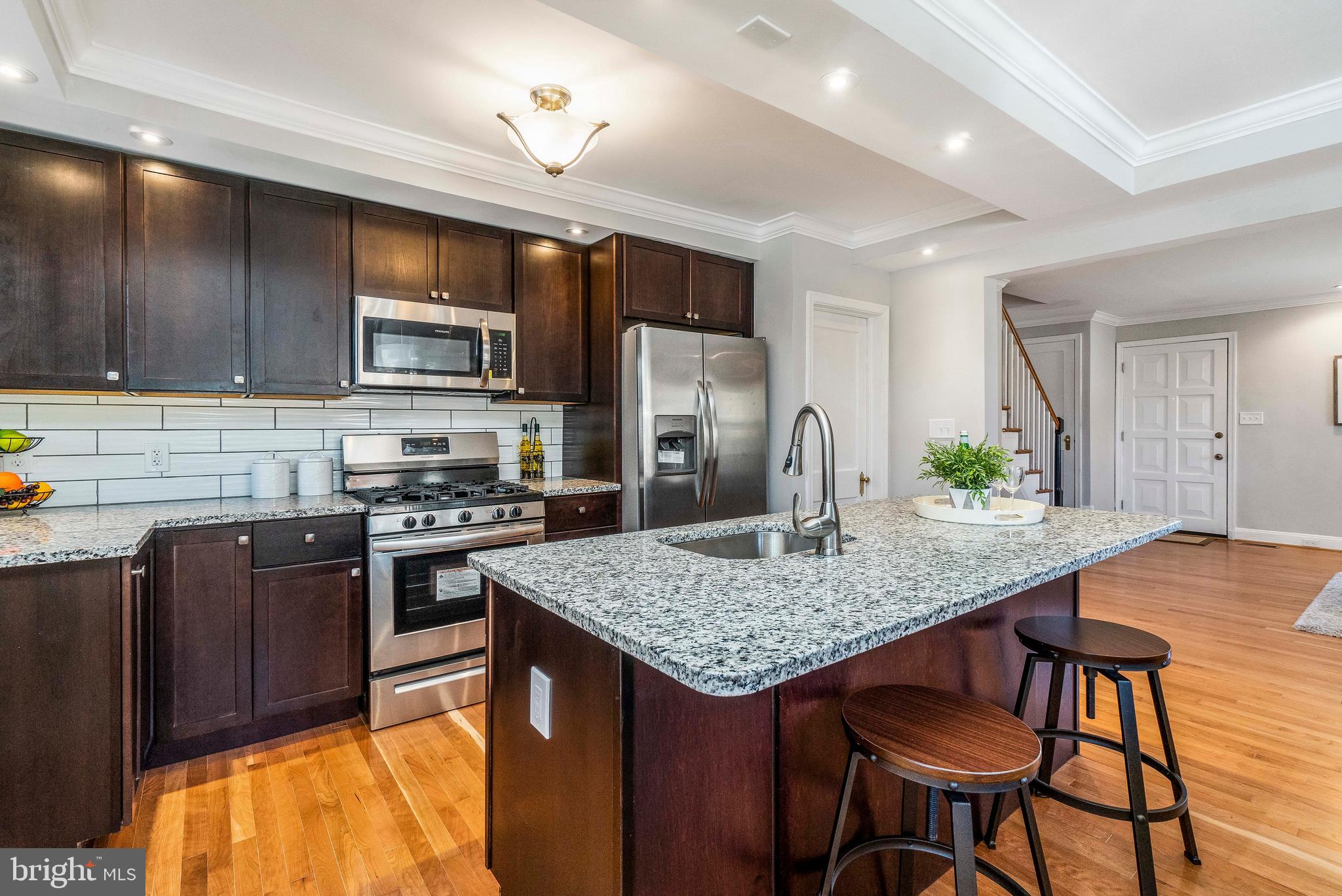 4553 Marble Hall Road Baltimore, MD 21239 - Photo 12 of 32 Kitchen with Granite Counter Top