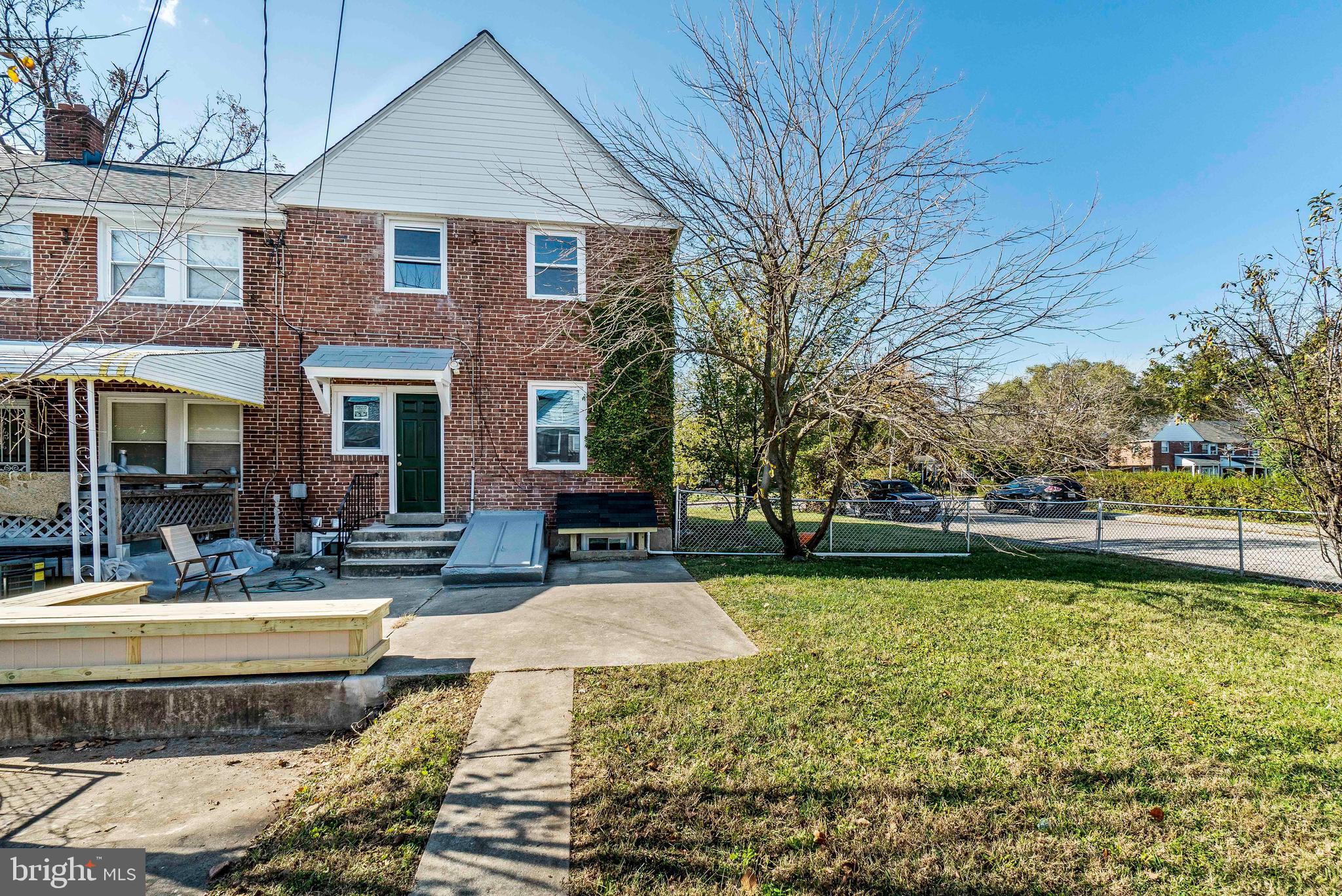 4553 Marble Hall Road Baltimore, MD 21239 - Photo 30 of 32 Rear Exterior Patio/Yard