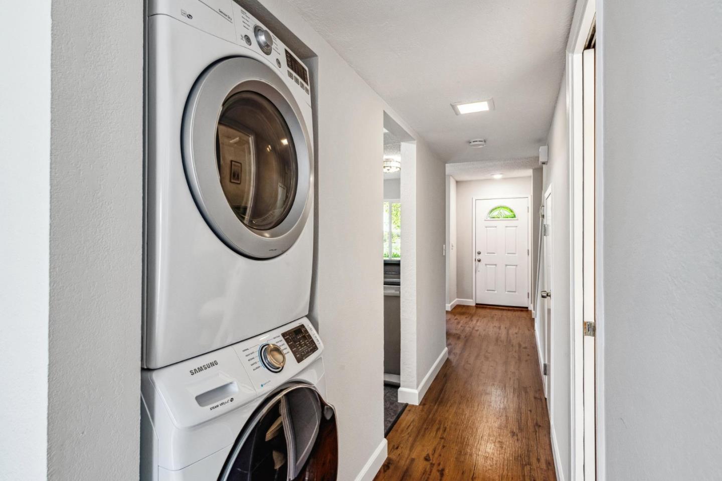 1337 Terra Nova Boulevard Pacifica, CA 94044 - Photo 11 of 21 a view of a storage and utility room with washer and dryer