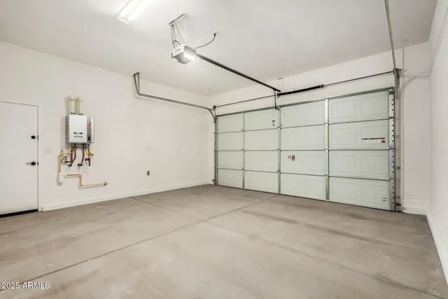 a view of an empty room with a balcony