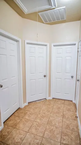 a view of empty room