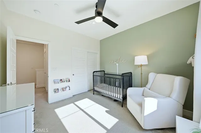 a room with furniture and a window