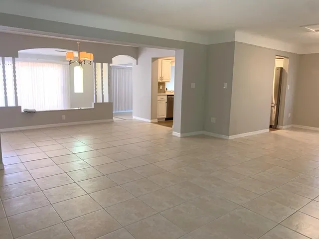 a view of empty room