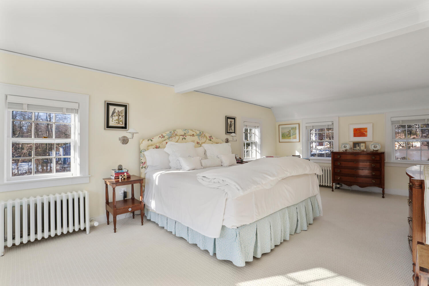 427 Eden Road Stamford, CT 06907 - Photo 14 of 40 a spacious bedroom with a bed and a closet
