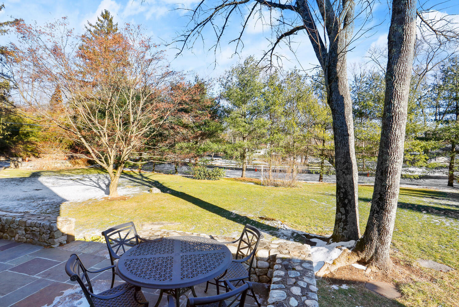 427 Eden Road Stamford, CT 06907 - Photo 31 of 40 a view of a swimming pool with a patio
