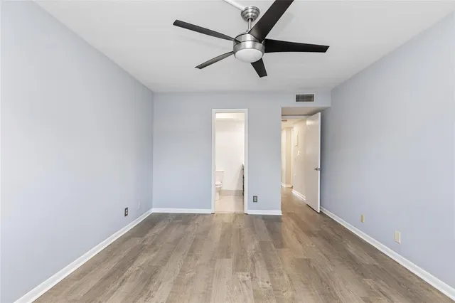 wooden floor in an empty room