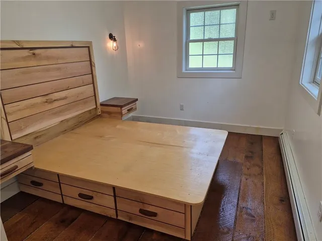 wooden floor with window