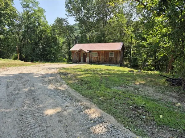 a backyard of a house