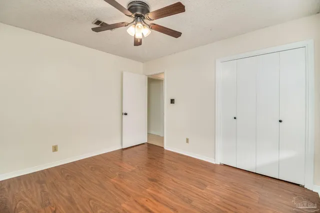 wooden floor in an empty room