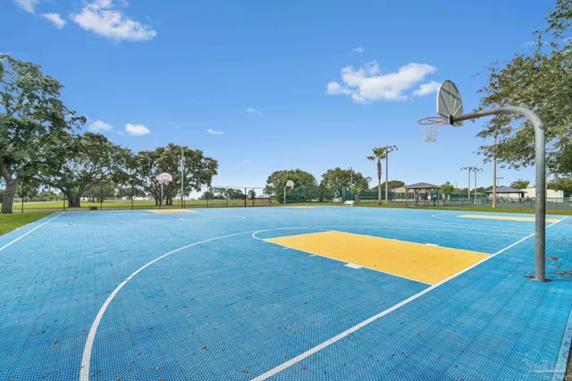 a view of a basket ball ground