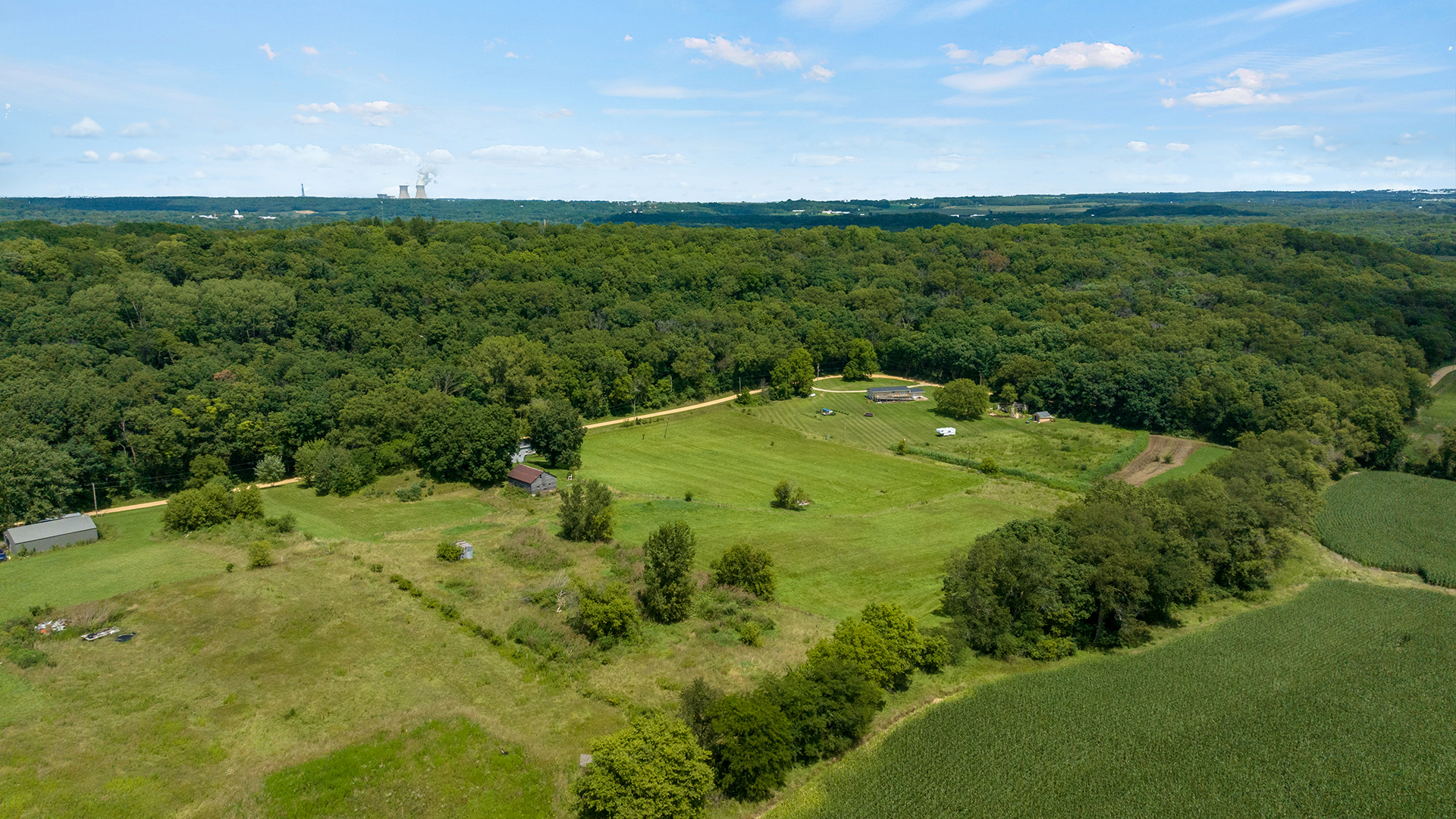 503 West Devils Backbone Road Oregon, IL 61061 - Photo 9 of 46 a view of a big yard with large trees
