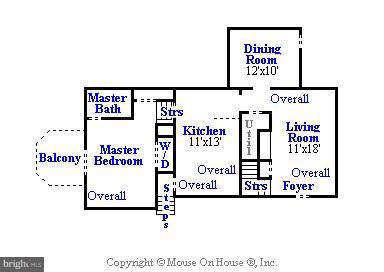 1961 Seminary Place Silver Spring, MD 20910 - Photo 22 of 28 Main Floorplan