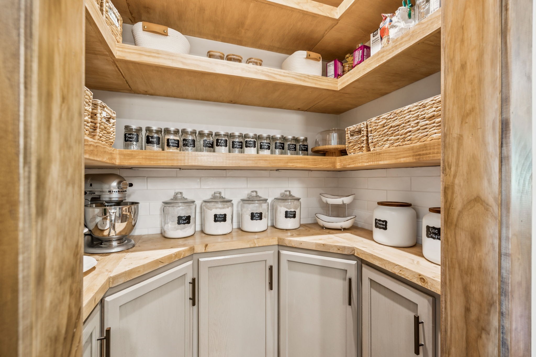 737 Alameda Avenue Nolensville, TN 37135 - Photo 14 of 55 a kitchen with lots of clutter and cabinets