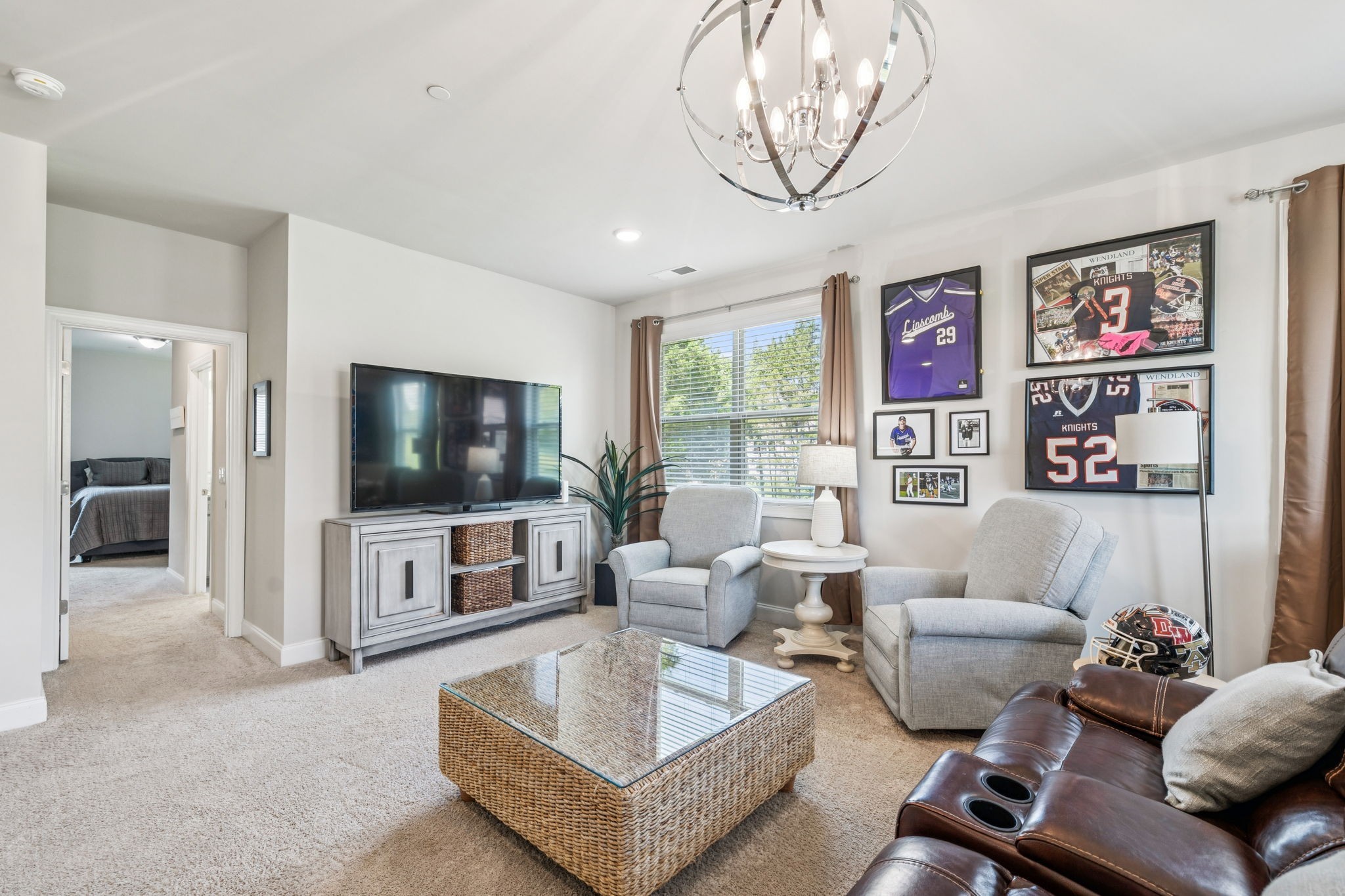 737 Alameda Avenue Nolensville, TN 37135 - Photo 27 of 55 a living room with furniture and a flat screen tv