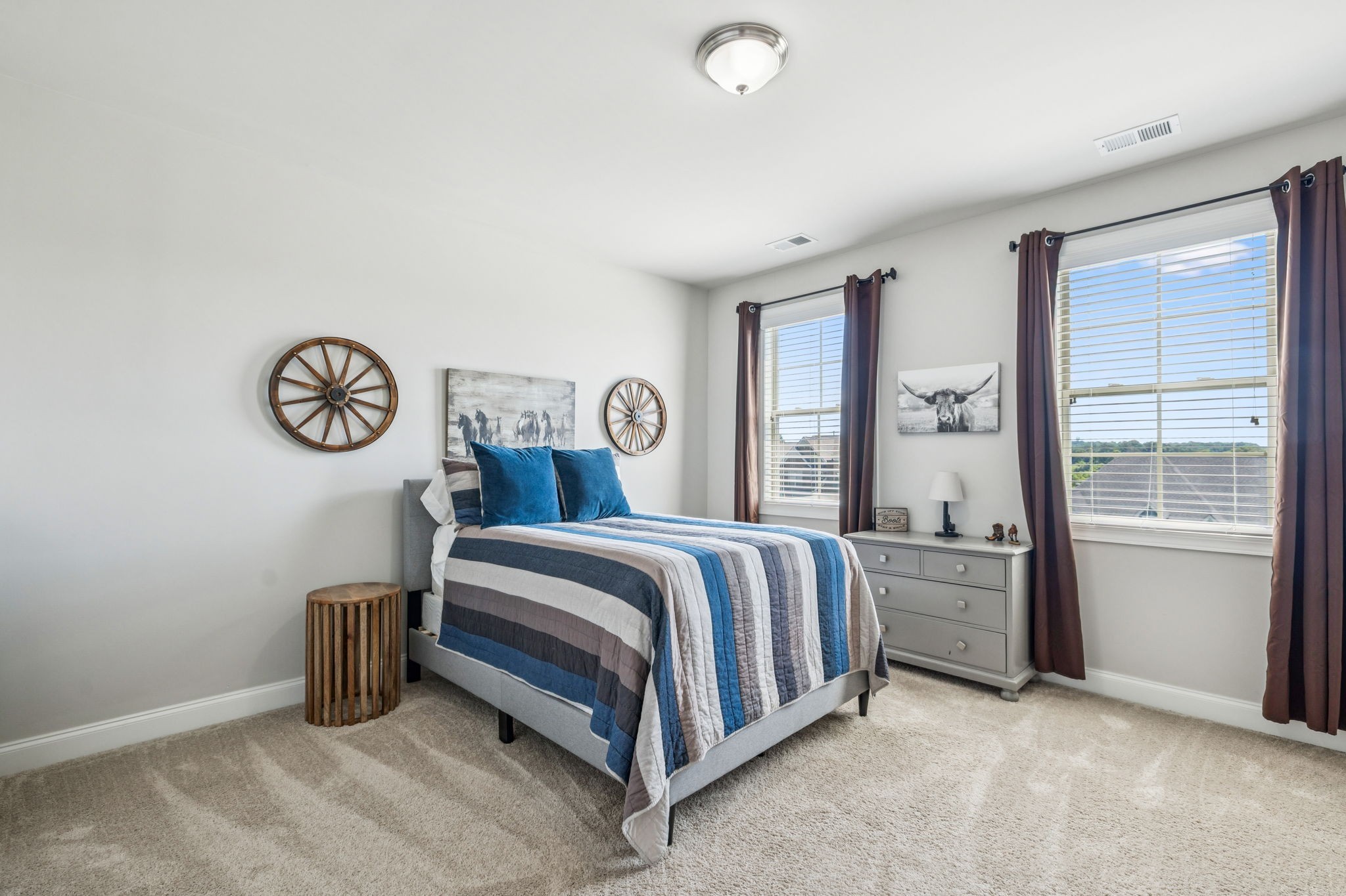 737 Alameda Avenue Nolensville, TN 37135 - Photo 36 of 55 a bed room with a bed and a large window