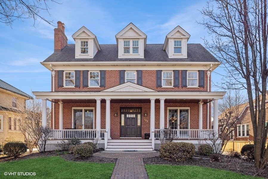 162 Akenside Road Riverside, IL 60546 - Photo 1 of 42 front view of a house with a yard