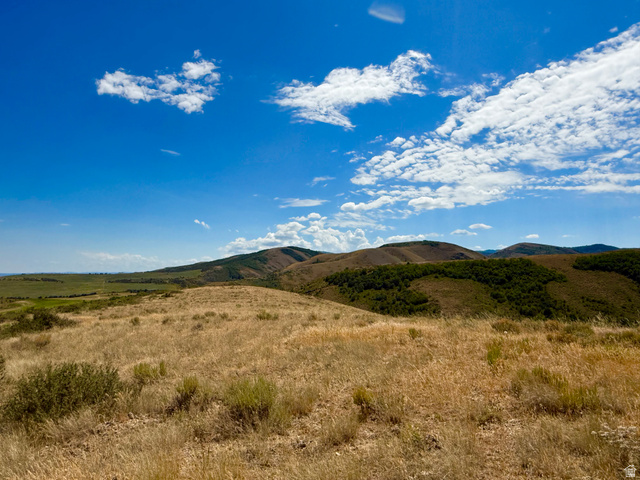 160 Dry Canyon St. Charles, ID 83272 - Photo 29 of 63 Expansive rural landscape featuring rolling hills, natural vegetation, and a clear sky with scattered clouds