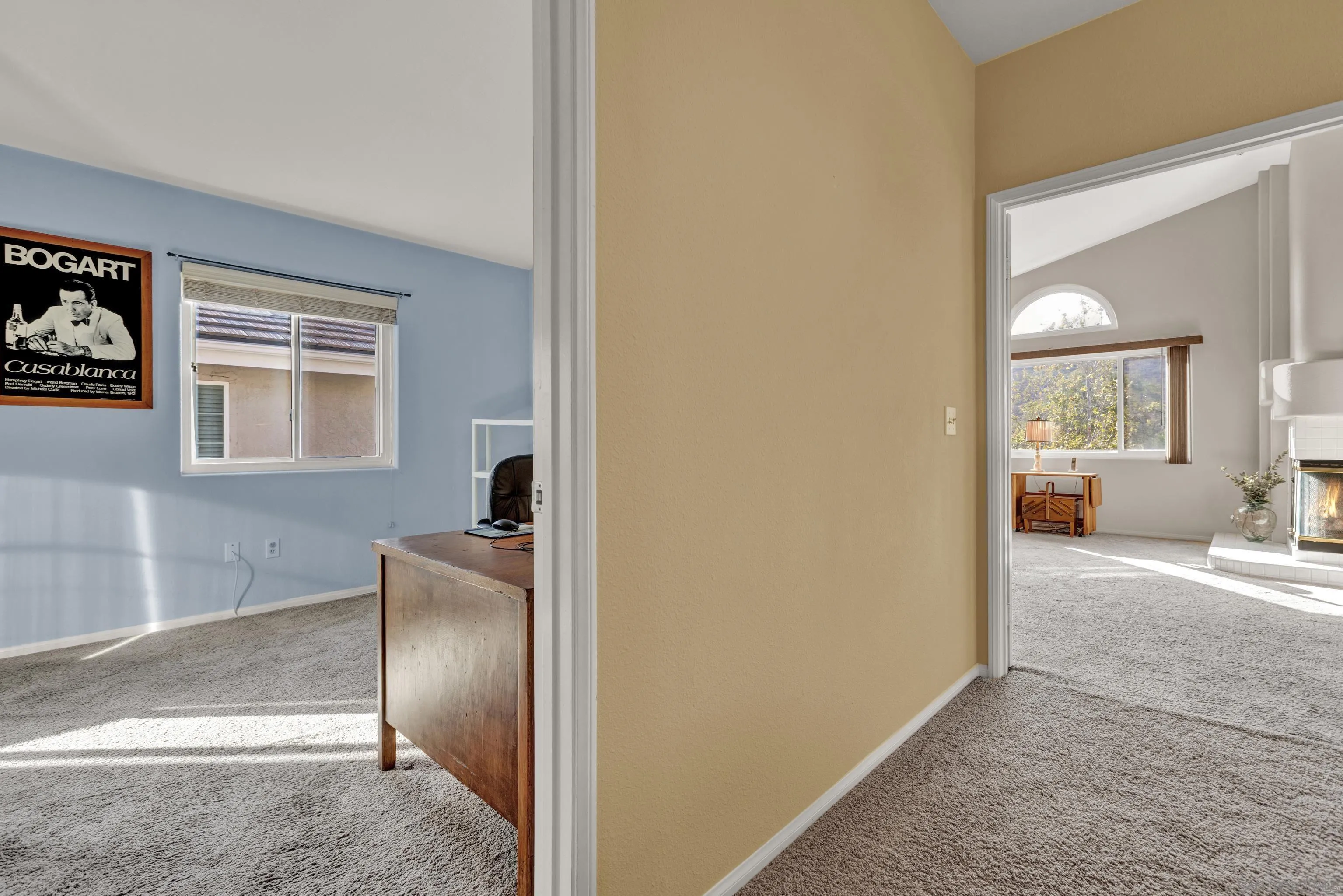 15550 Garden Road Poway, CA 92064 - Photo 34 of 48 an empty room with a mirror and windows