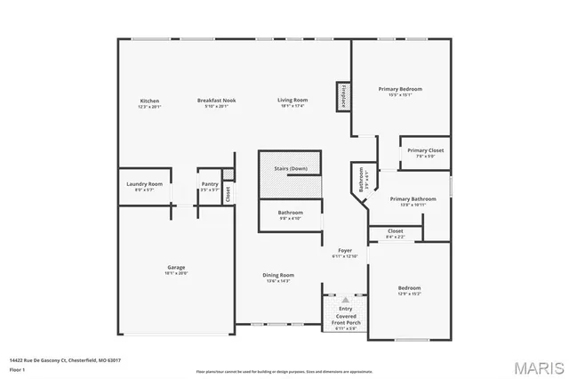 $800,000 | 14422 Rue De Gascony, Chesterfield, MO 63017