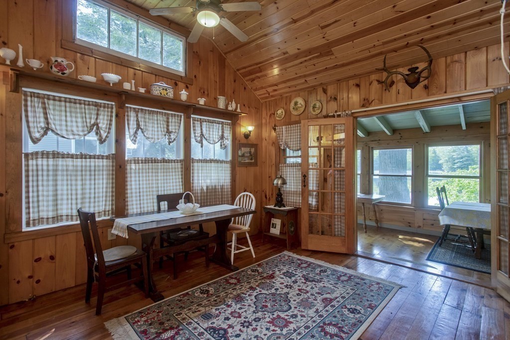 24 Farmhouse Road Chesterfield, MA 01012 - Photo 26 of 42 a view of a dining room with furniture window and wooden floor
