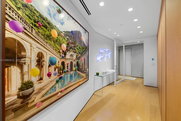 a very nice looking room with a large window