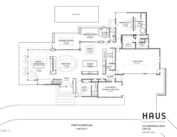 $4,150,000 | 105 Annandale Drive, Cary, NC 27511