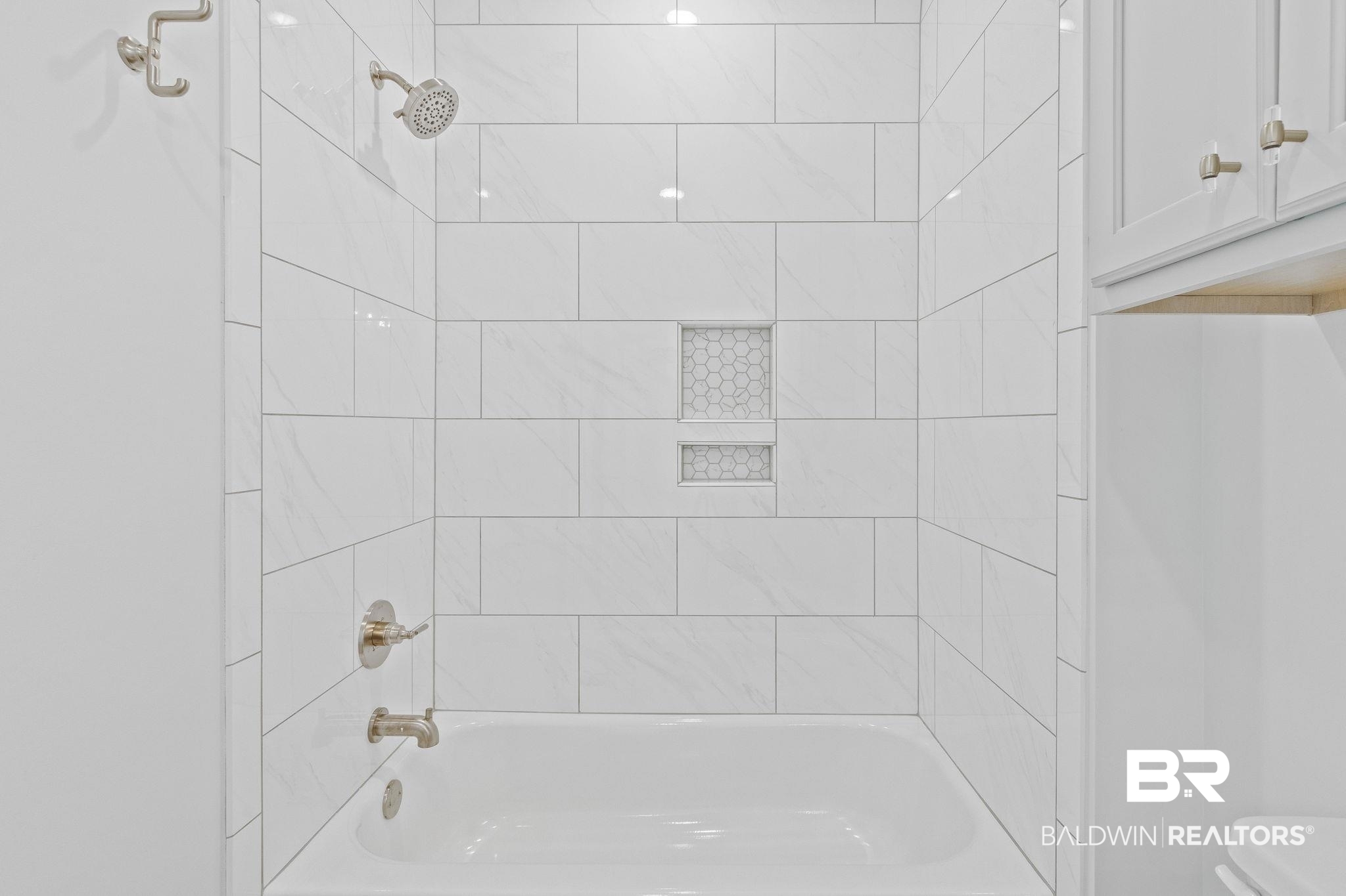 12130 Reunion Place Foley, AL 36535 - Photo 25 of 42 Bathroom with tiled shower / bath and toilet