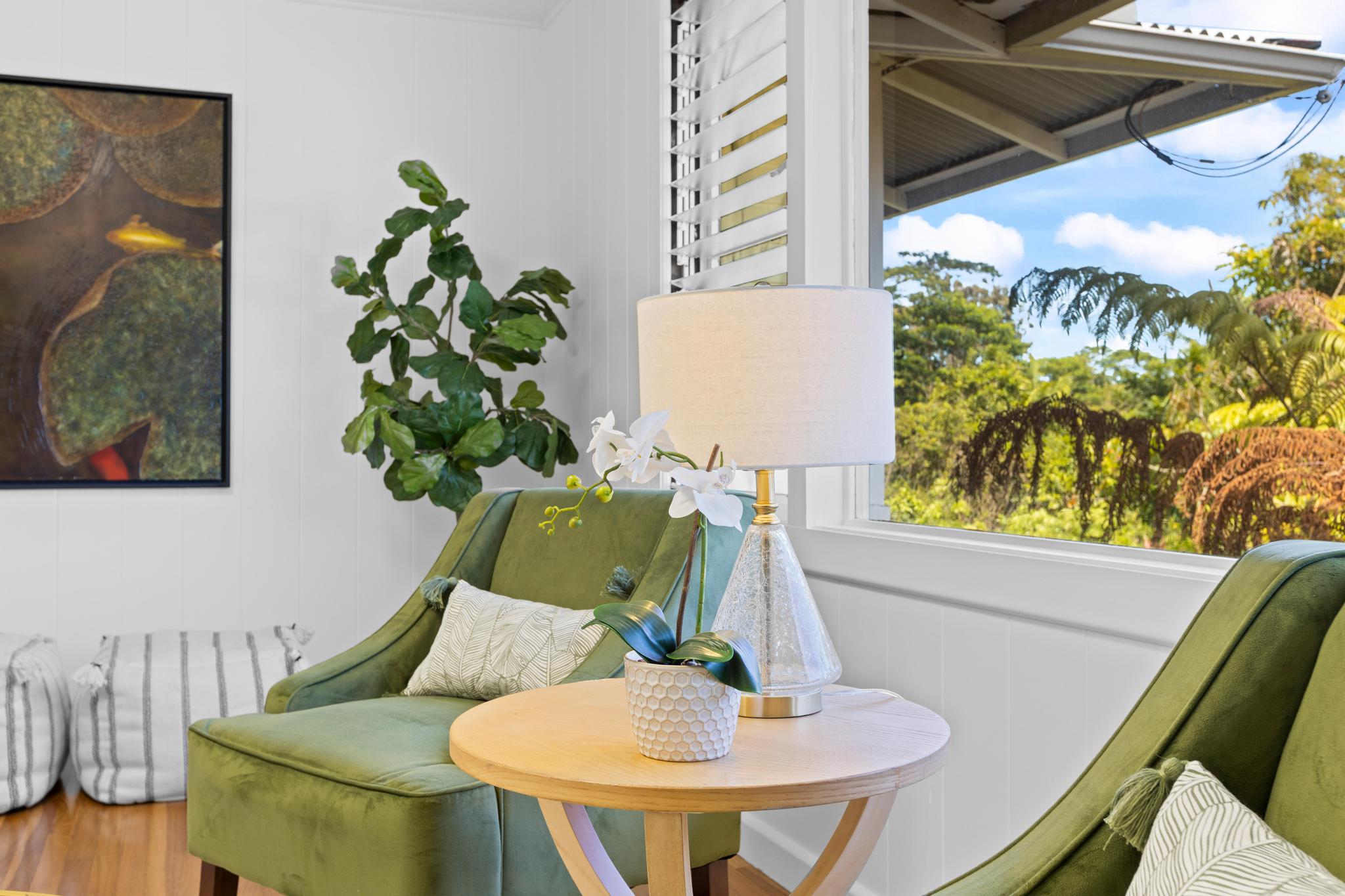 53 Ekaha Street Hilo, HI 96720 - Photo 12 of 29 a dining room with furniture and wooden floor