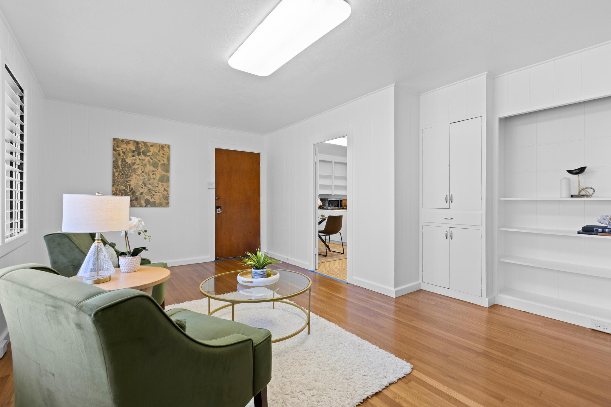 53 Ekaha Street Hilo, HI 96720 - Photo 13 of 29 a living room with furniture and wooden floor