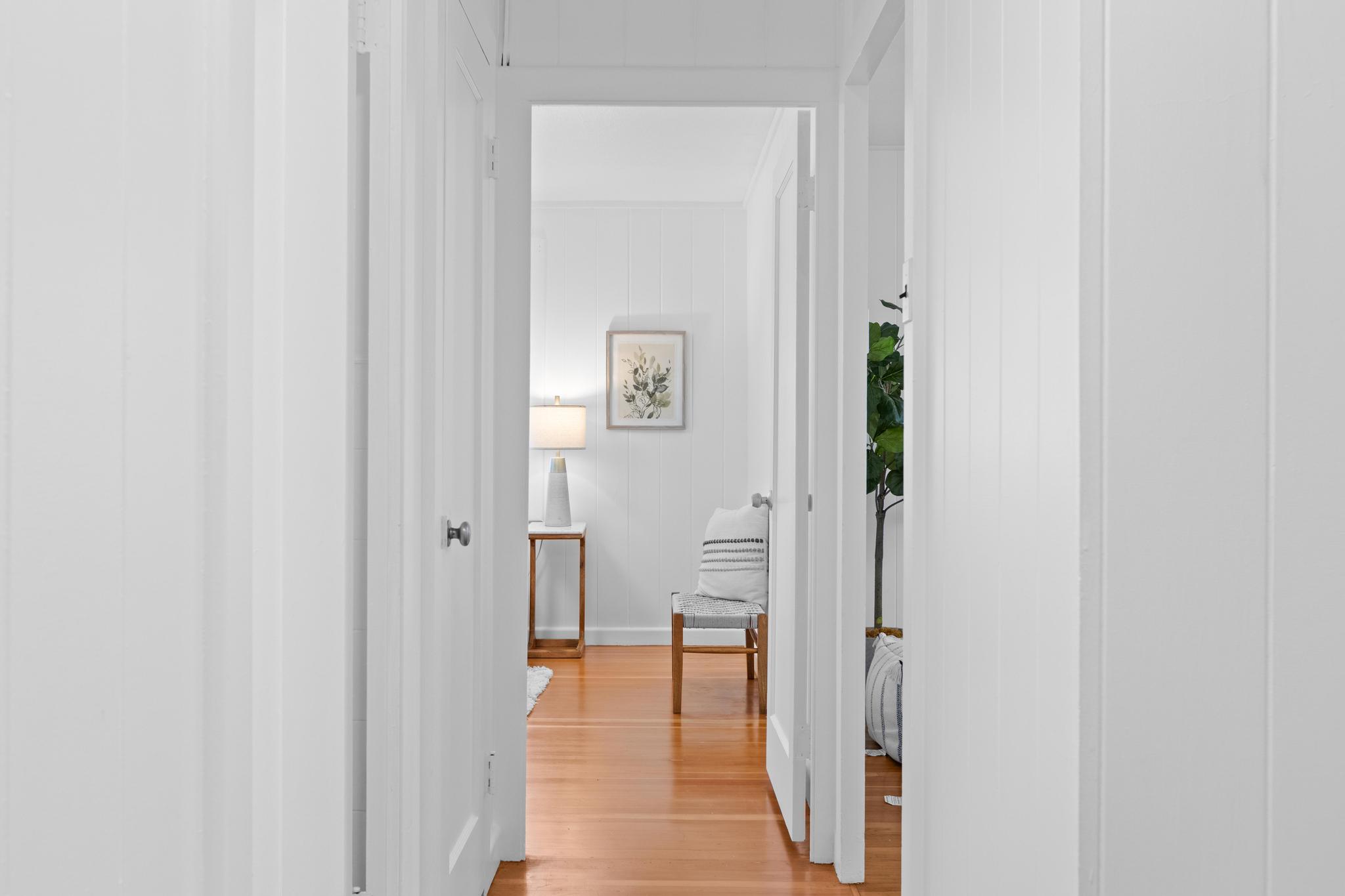 53 Ekaha Street Hilo, HI 96720 - Photo 17 of 29 a view of a bathroom from the hallway