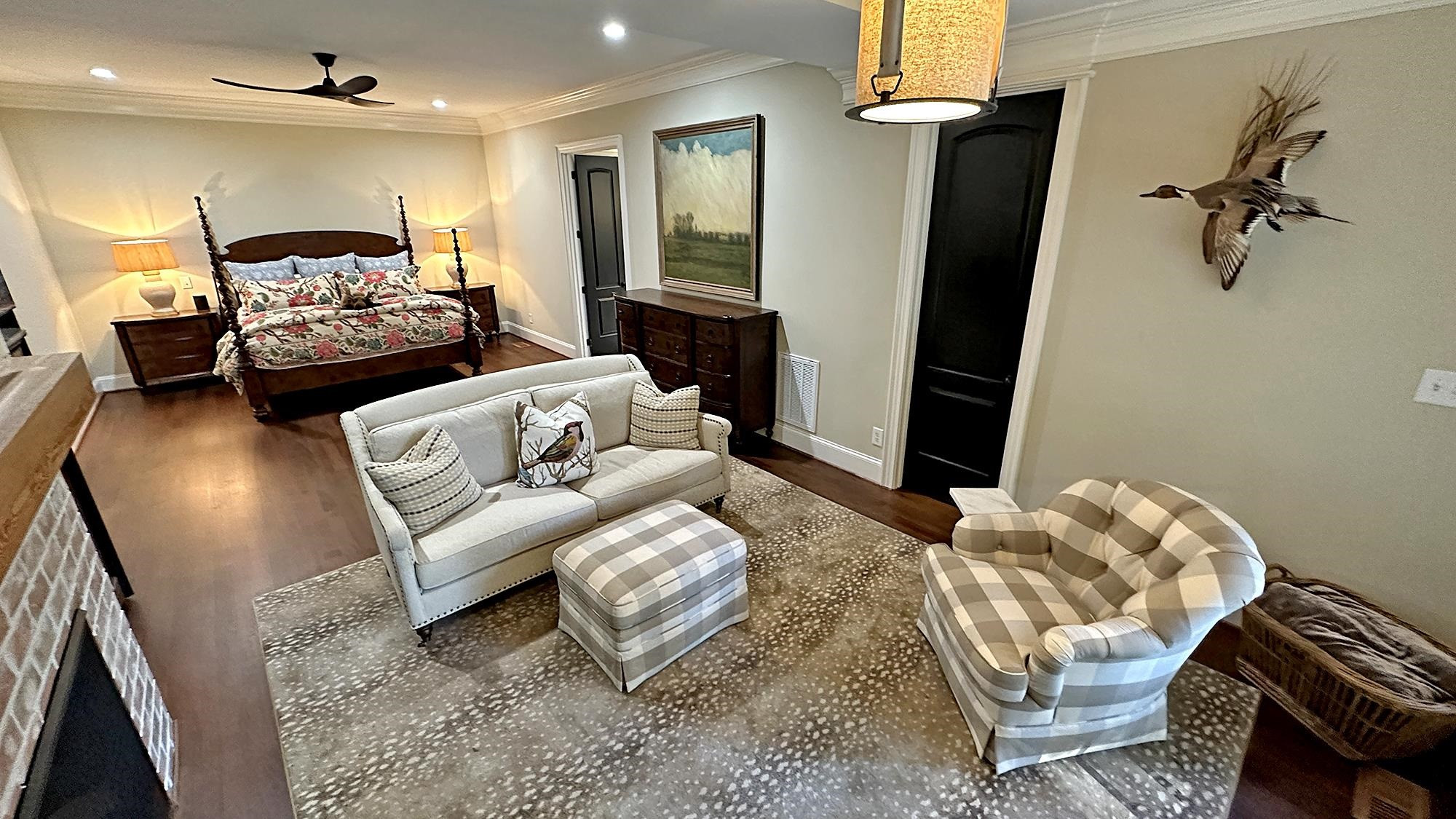 3100 Cone Manor Lane Raleigh, NC 27613 - Photo 37 of 85 Primary Bedroom and Sitting Area