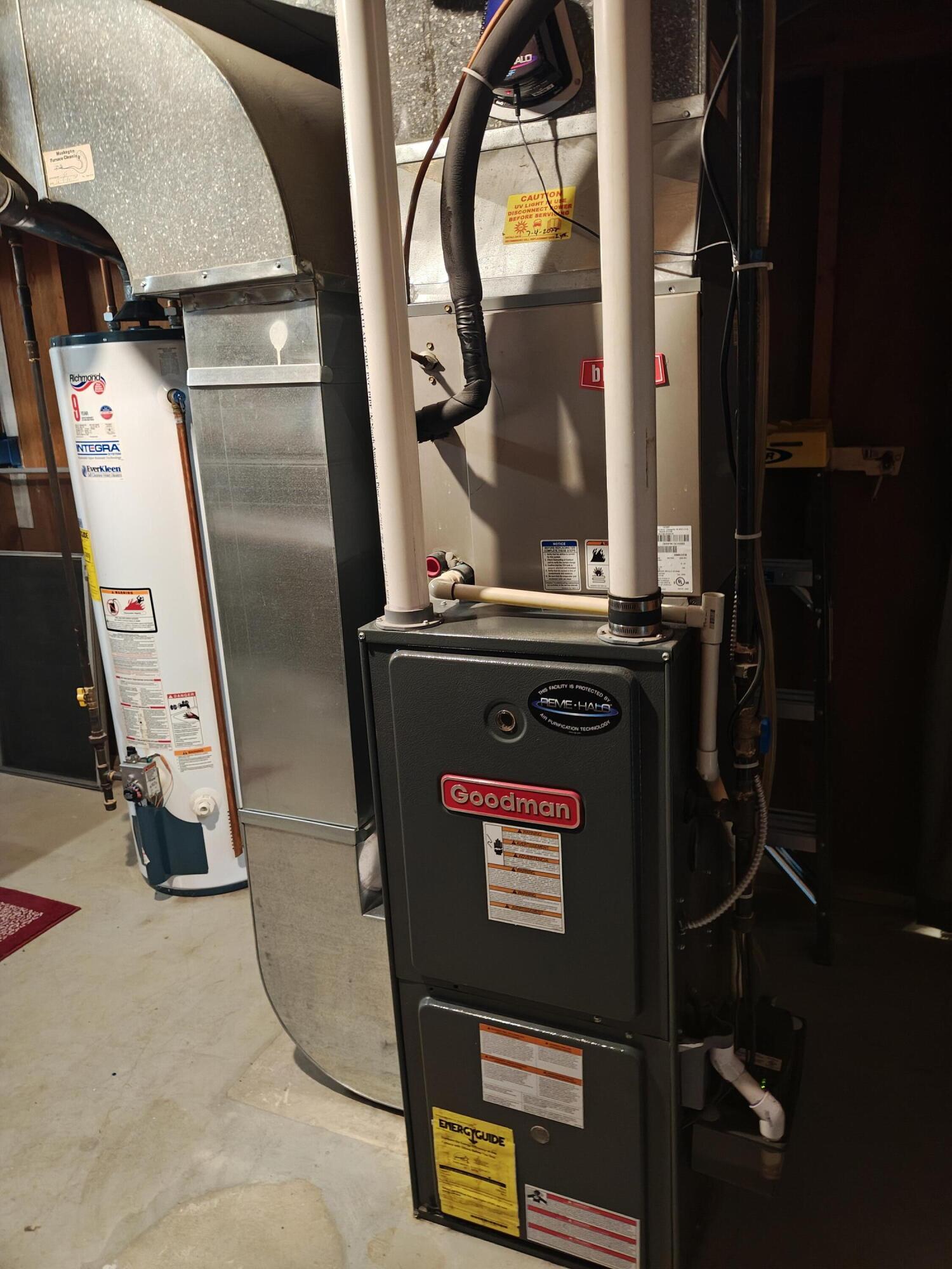 816 Benston Road Whitehall, MI 49461 - Photo 36 of 38 Furnace/Water heater