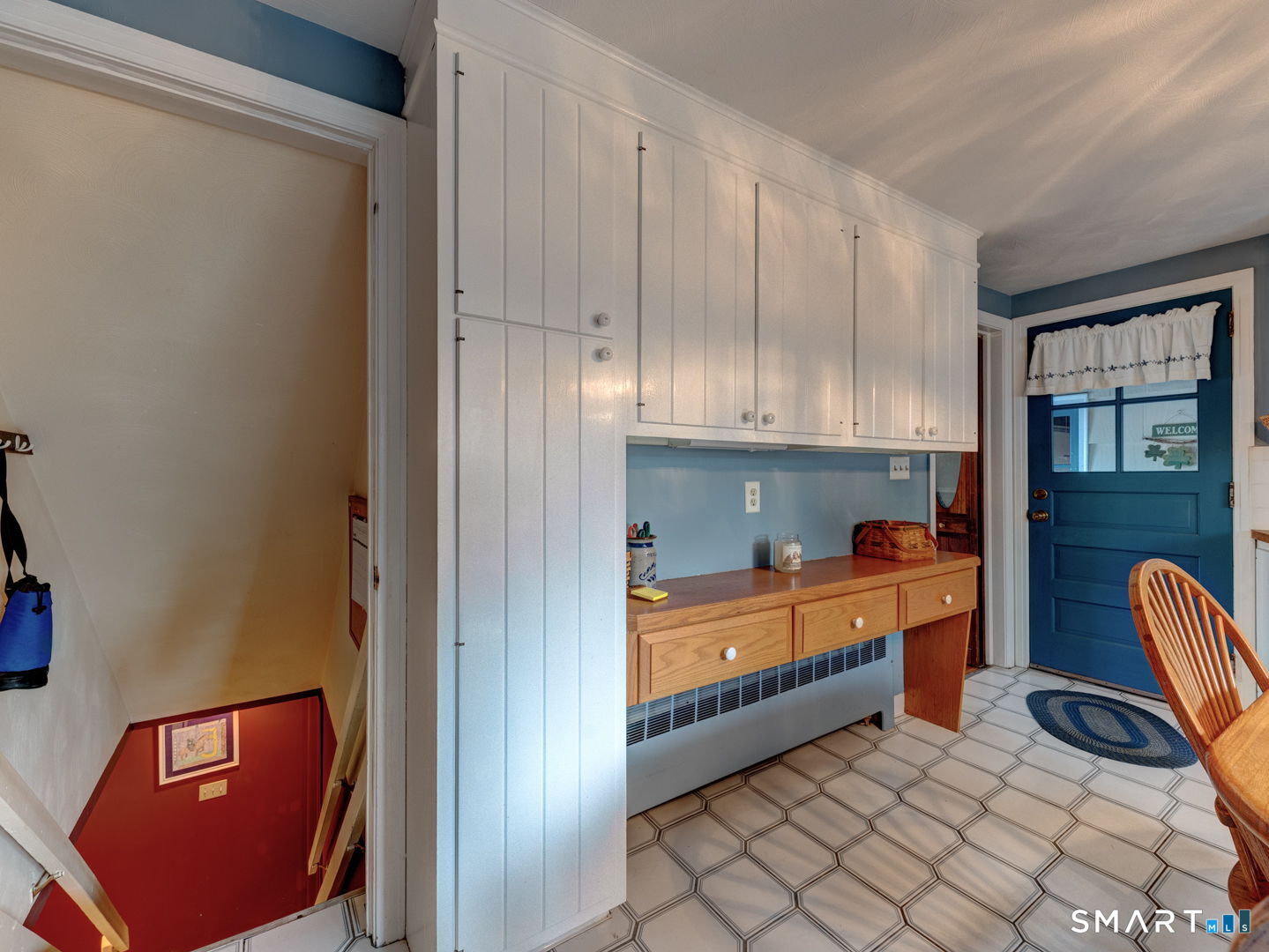 28 Berldale Avenue Berlin, CT 06037 - Photo 25 of 40 Stairs lead down to the finished basement and utility room