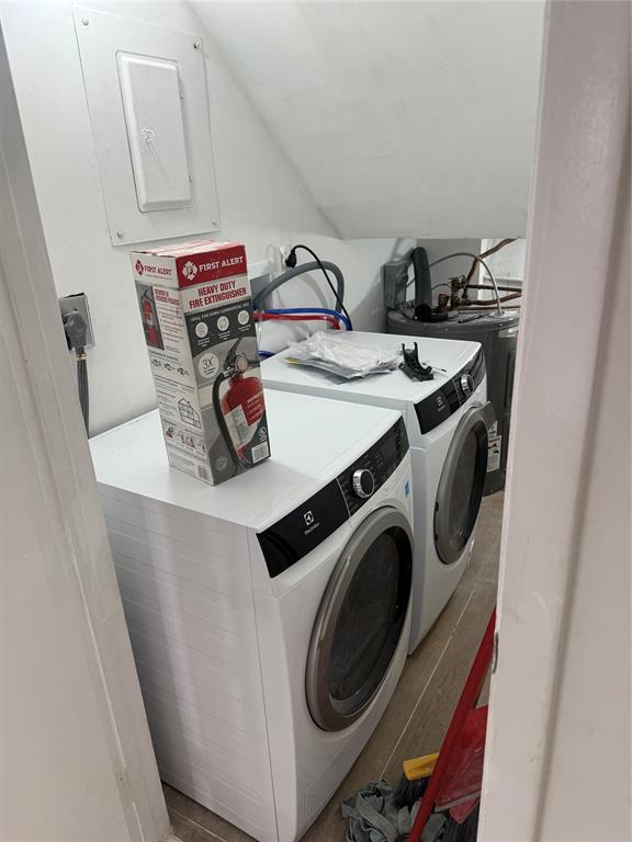 9138 Southwest 23rd Street, Unit B Davie, FL 33324 - Photo 7 of 21 a utility room with dryer and washer