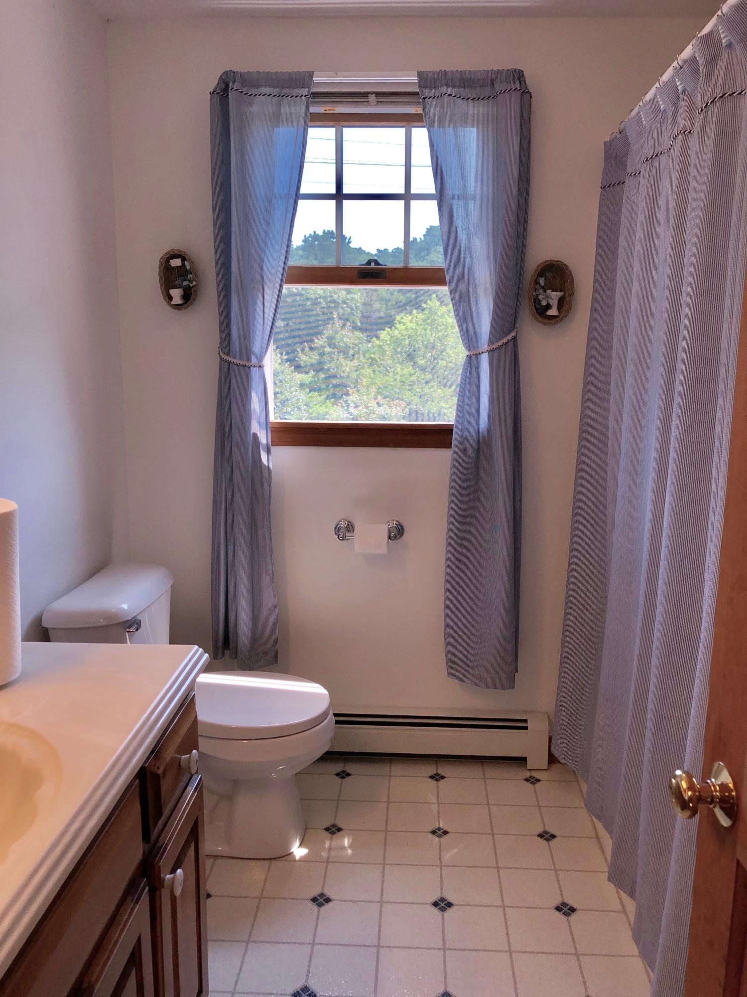 90 Jennie Clark Road Eastham, MA 02642 - Photo 20 of 35 a bathroom with a toilet a sink and a window