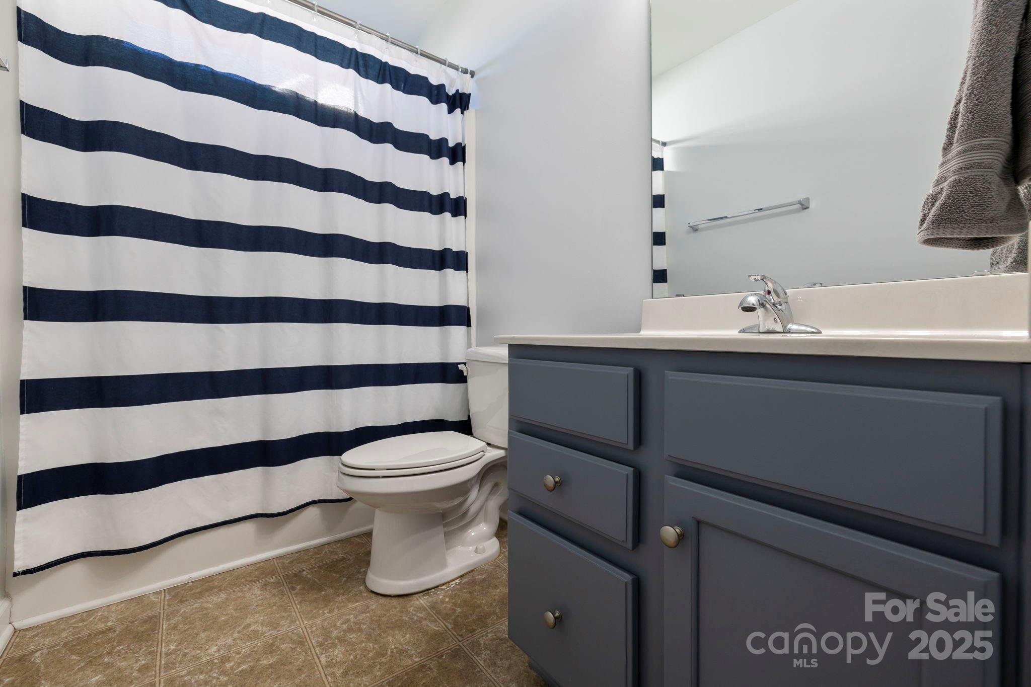 284 Mud Creek Road Fletcher, NC 28732 - Photo 25 of 36 a bathroom with a sink and a toilet