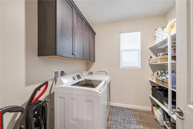 a room with storage and utility