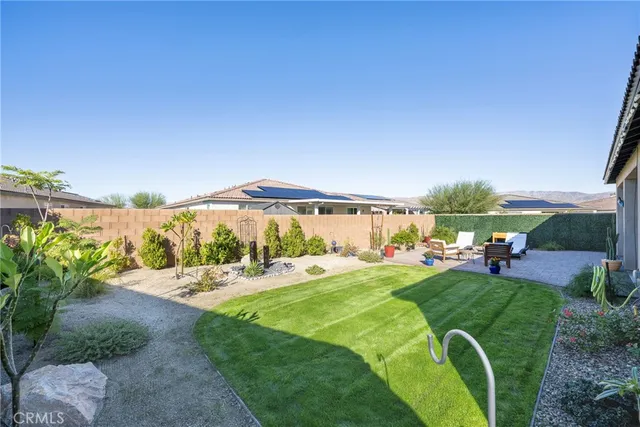 a view of a terrace with skyline