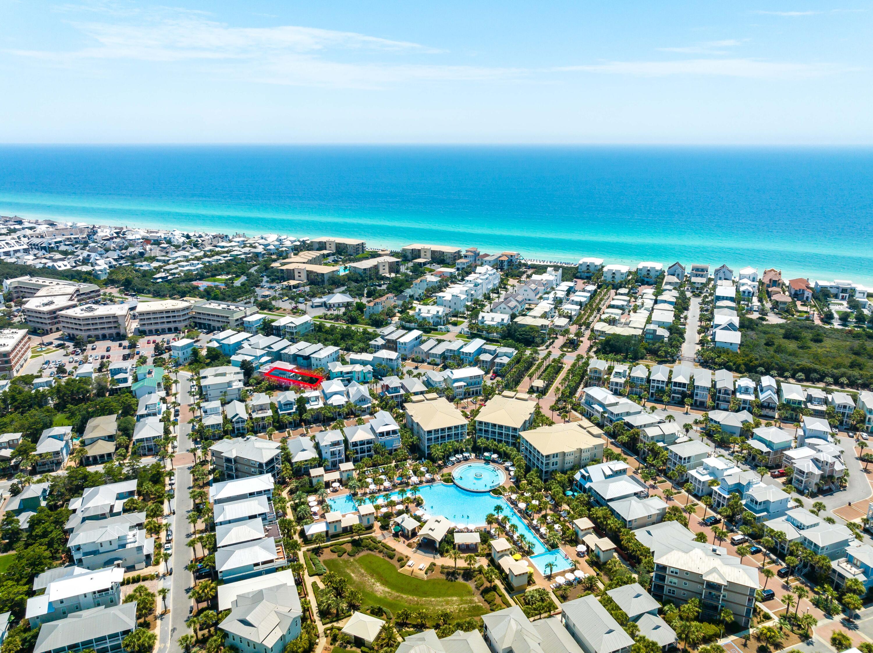 Lot 3 Sailfish St Inlet Beach Inlet Beach, FL 32461 - Photo 4 of 6 an aerial view of a city