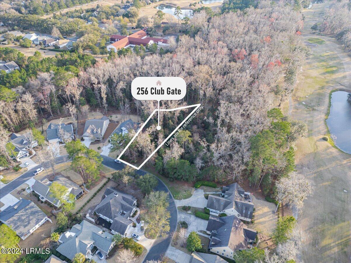 256 Club Gate Bluffton, SC 29910 - Photo 3 of 18 37-256 Club Gate Aerial 1