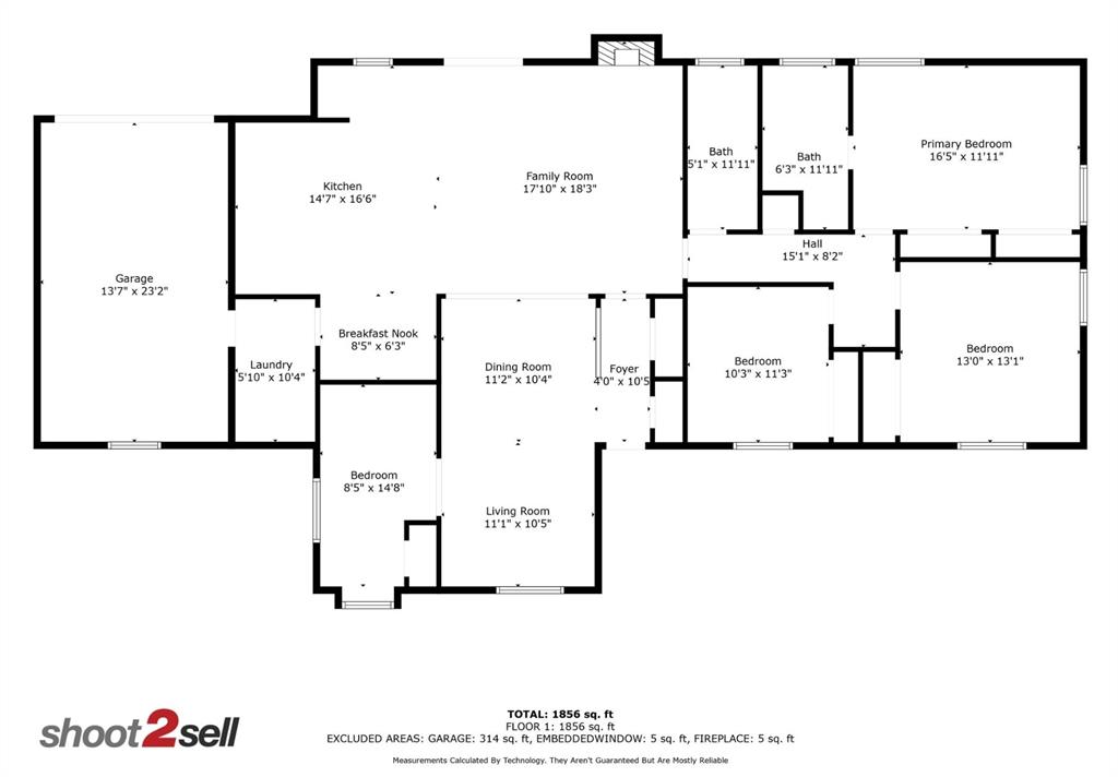 3605 Merrell Road Dallas, TX 75229 - Photo 25 of 25 a picture of a floor plan