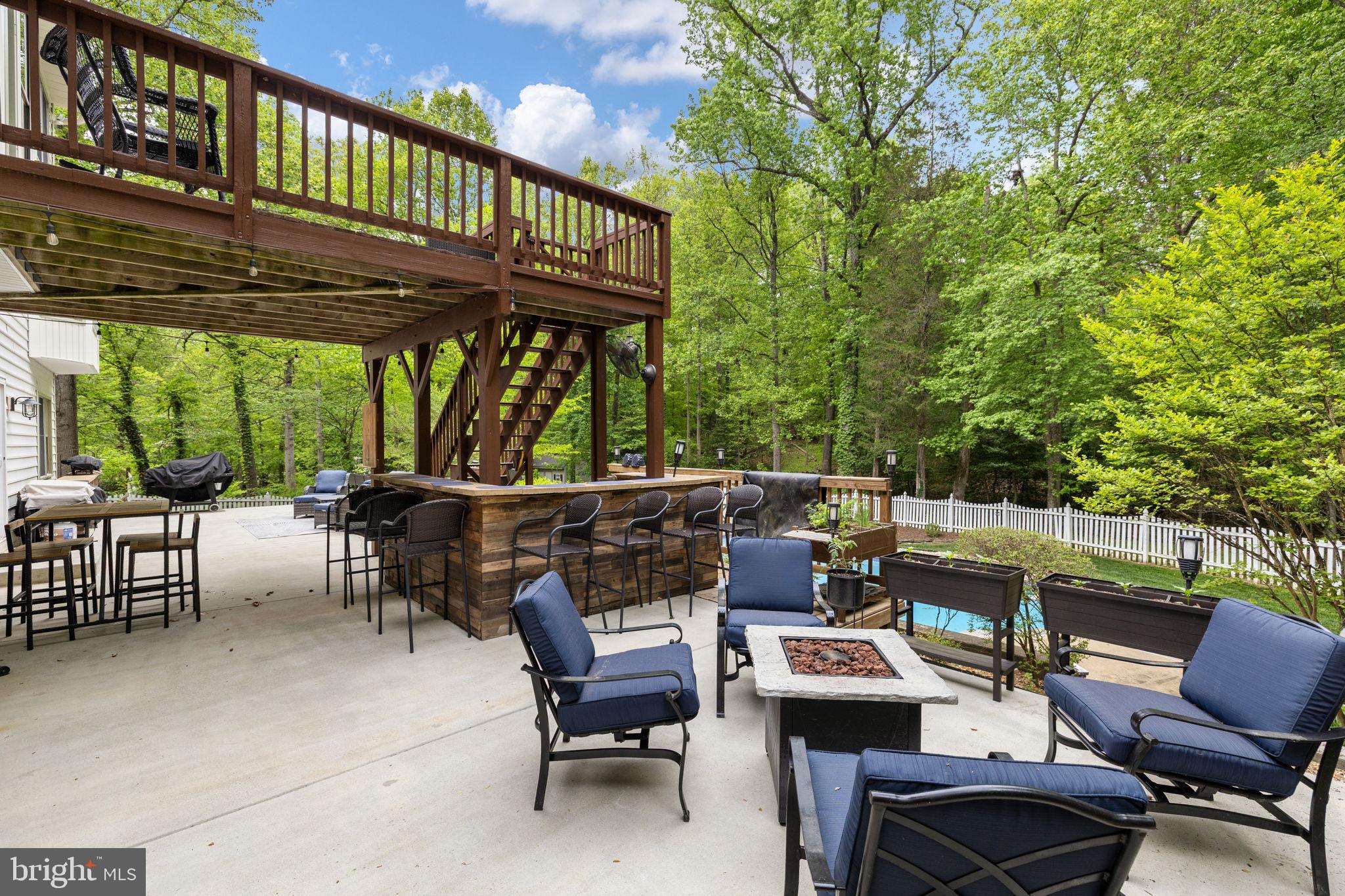 100 Boscobel Road Fredericksburg, VA 22405 - Photo 11 of 67 a view of a chairs and table in patio