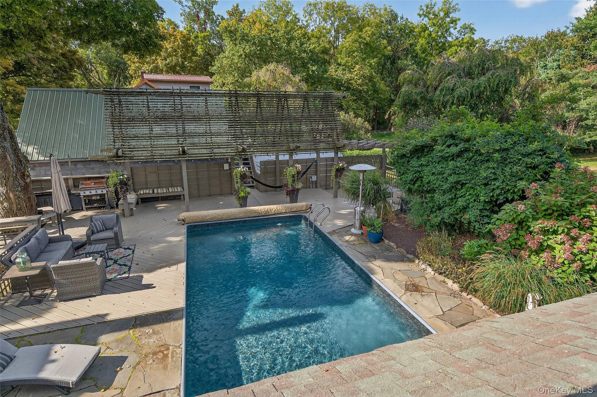 441 Scotchtown Collabar Road Middletown, NY 10941 - Photo 37 of 48 a view of a backyard with sitting area