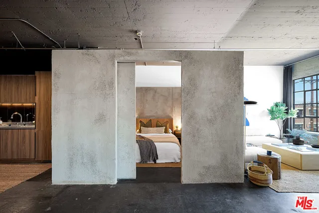 a room with storage and utility