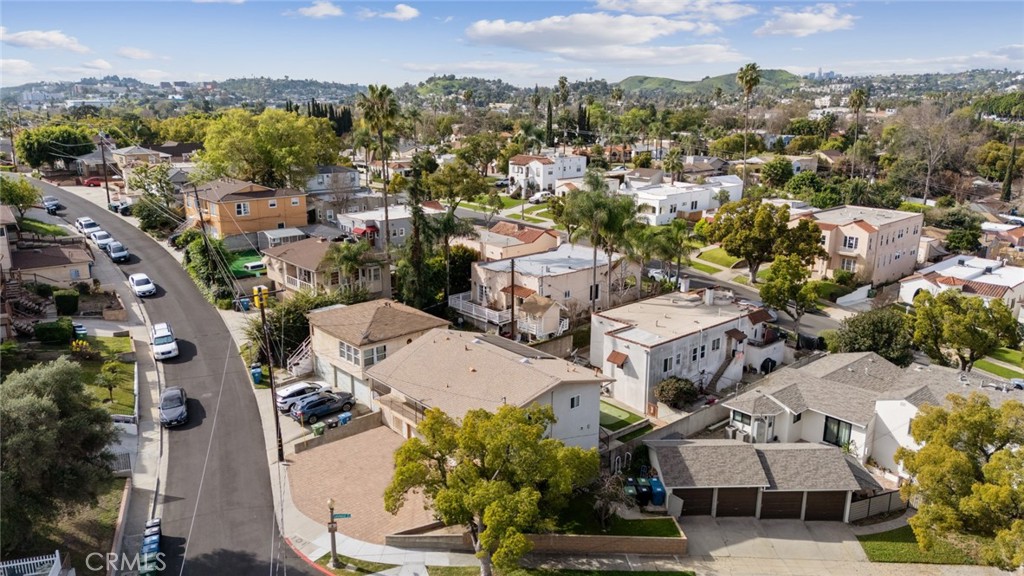 101 Hampden Terrace Alhambra, CA 91801 - Photo 41 of 46 an aerial view of a city with lots of residential buildings