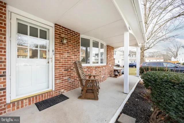 a view of backyard of house