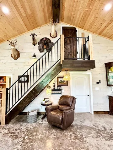 a bathroom with a sink and a shower