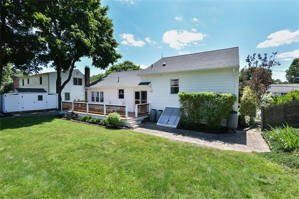140 Governors Road Quincy, MA 02169 - Photo 23 of 24 a view of a house with a backyard