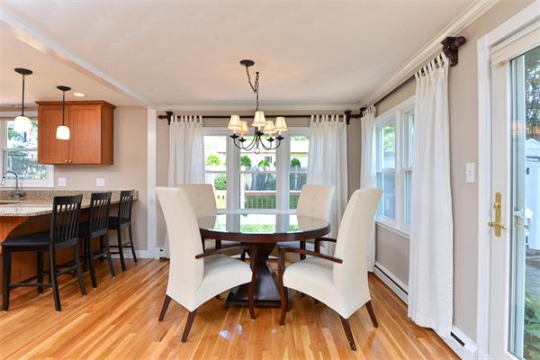 140 Governors Road Quincy, MA 02169 - Photo 7 of 24 a view of a dining room with furniture window and wooden floor